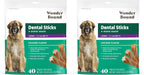 Amazon Brand - Wonder Bound Chicken Flavor Dental Sticks for Large Dogs (Over 30 lbs), 6-Ridge Shape for Plaque & Tartar Control, Freshens Breath, Made With Real Chicken, 40 Count (Pack of 1) - Image 9