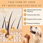 Picpow pet fish oil liquid supplement pump dispenser close up view