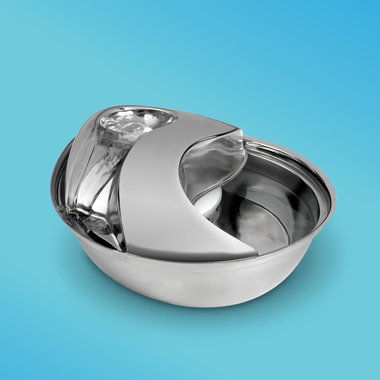 Pioneer Pet Raindrop fountain in modern home kitchen setting