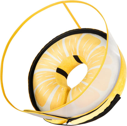 CNEO Inflatable Dog Cone Collar with Detachable Enhanced Anti-Licking Shield, Soft Neck Donut Collar for Dogs After Surgery, Adjustable Dog Cone Alternative for Large Medium Small Dogs & Cats - Image 9