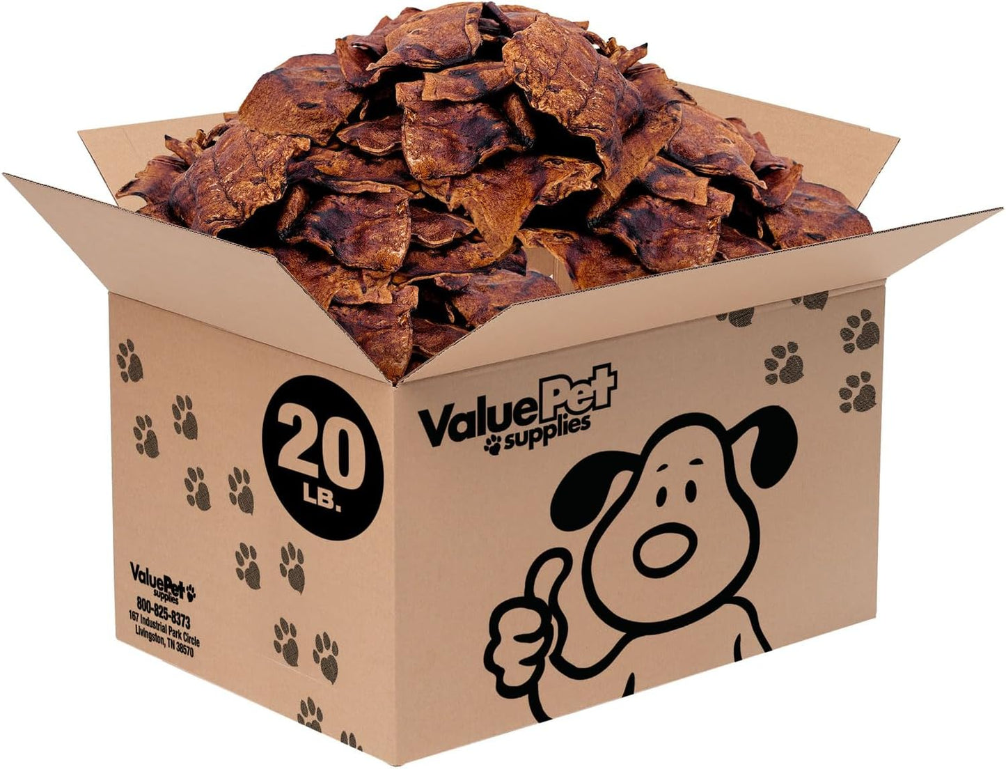 ValueBull USA Rawhide Chips, Chicken Infused, 20 Pound Bulk Pack - Natural & Safe, USA Beef Hide, Long Lasting, Chemical Free, No Artificial Flavors - Image 14