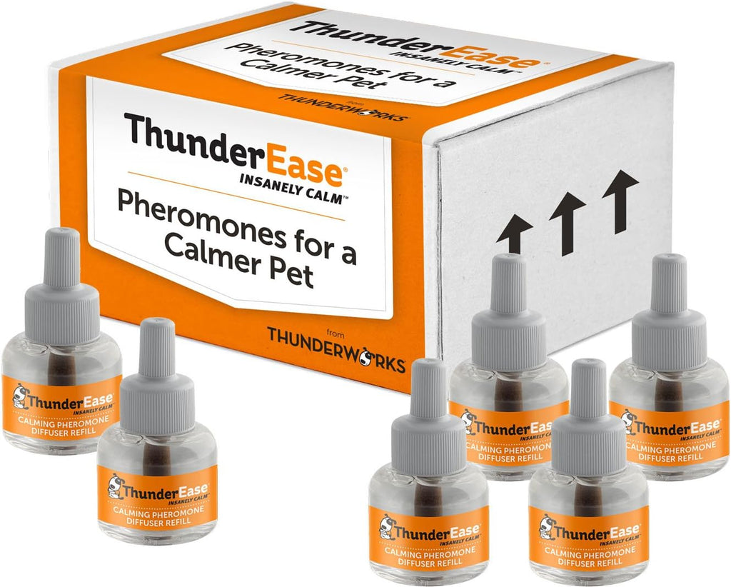 ThunderEase Dog Calming Pheromone Diffuser Refill | Powered by ADAPTIL | Vet Recommended to Relieve Separation Anxiety, Stress Barking and Chewing, and The Fear of Fireworks and Thunderstorms (30 Day - Image 11