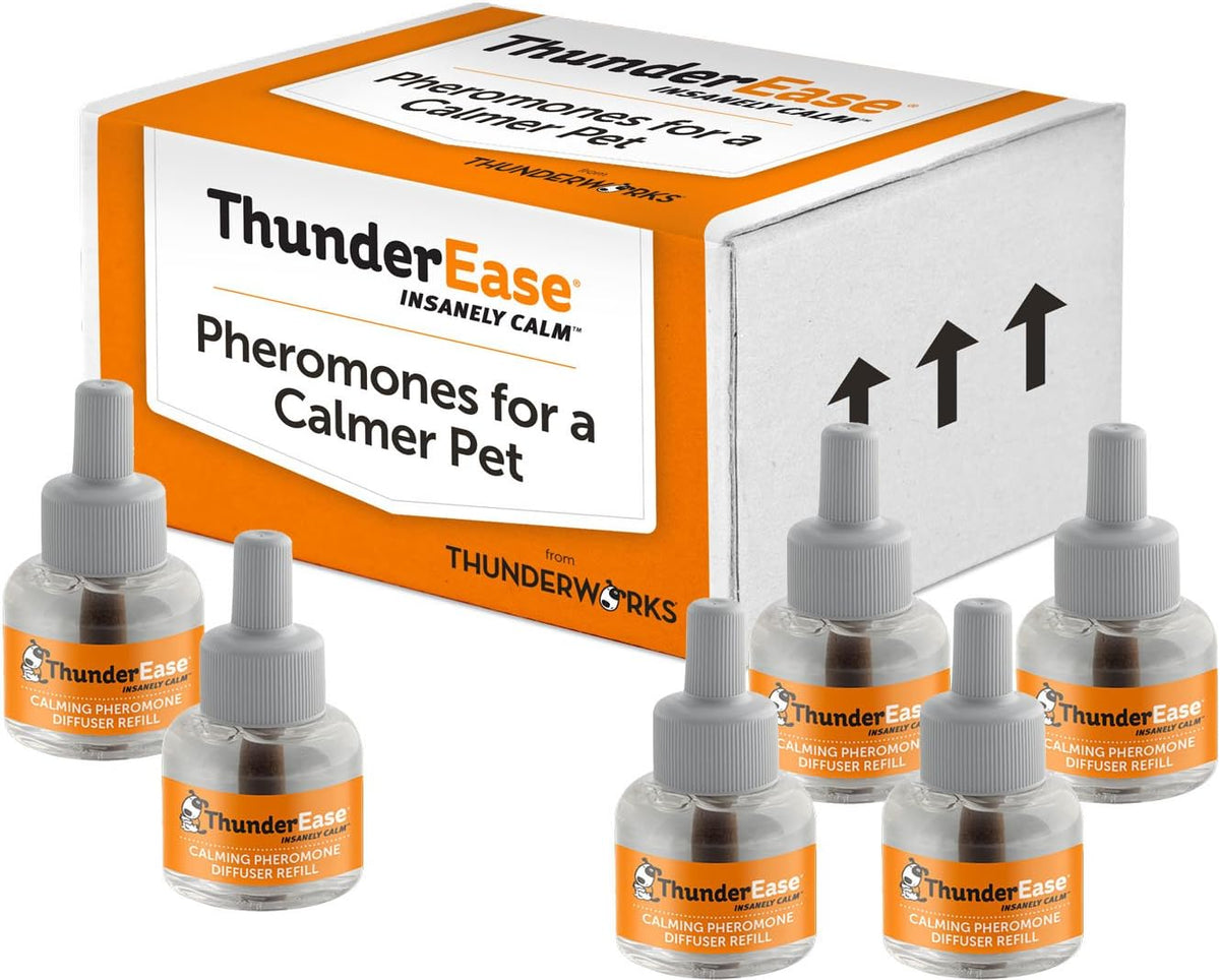 ThunderEase Dog Calming Pheromone Diffuser Refill | Powered by ADAPTIL | Vet Recommended to Relieve Separation Anxiety, Stress Barking and Chewing, and The Fear of Fireworks and Thunderstorms (30 Day - Image 11