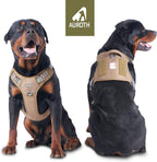 Auroth large dog tactical vest reflective strips