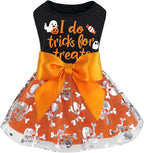 XPUDAC 4th of July Dog Dress Patriotic Clothes Stars Skirt with Bow Independence Day Doggie Outfit Pet Holiday Apparel for Small Dog Girl Cat, XXS - Image 11
