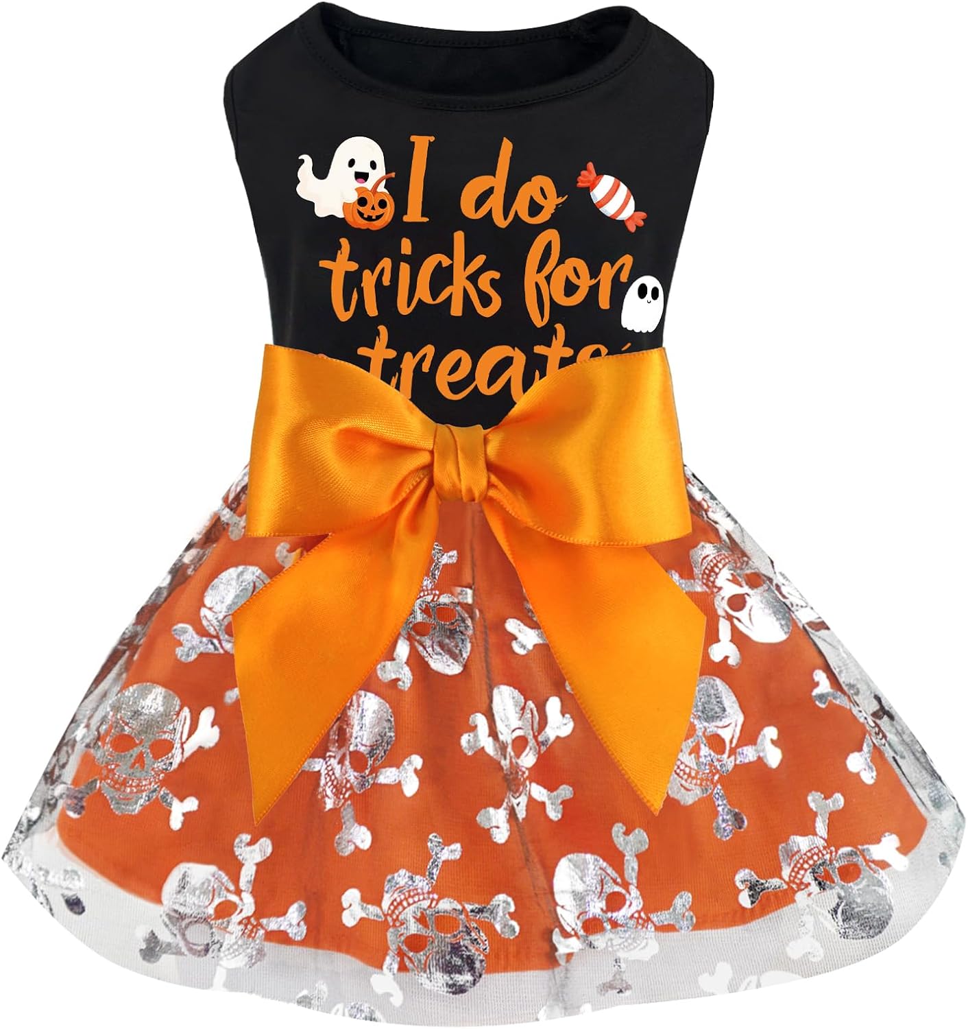 XPUDAC 4th of July Dog Dress Patriotic Clothes Stars Skirt with Bow Independence Day Doggie Outfit Pet Holiday Apparel for Small Dog Girl Cat, XXS - Image 11
