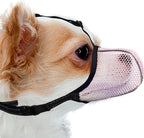 Joypaws breathable soft dog muzzle for extra small dogs front view