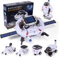 COBFDHA solar robot science kit front view showcasing the full 6 in 1 educational retail packaging box