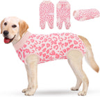 KOESON protective medical cone alternative vest worn by a puppy