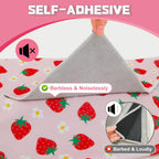Quiet closure cat swaddle wrap being used for ear cleaning