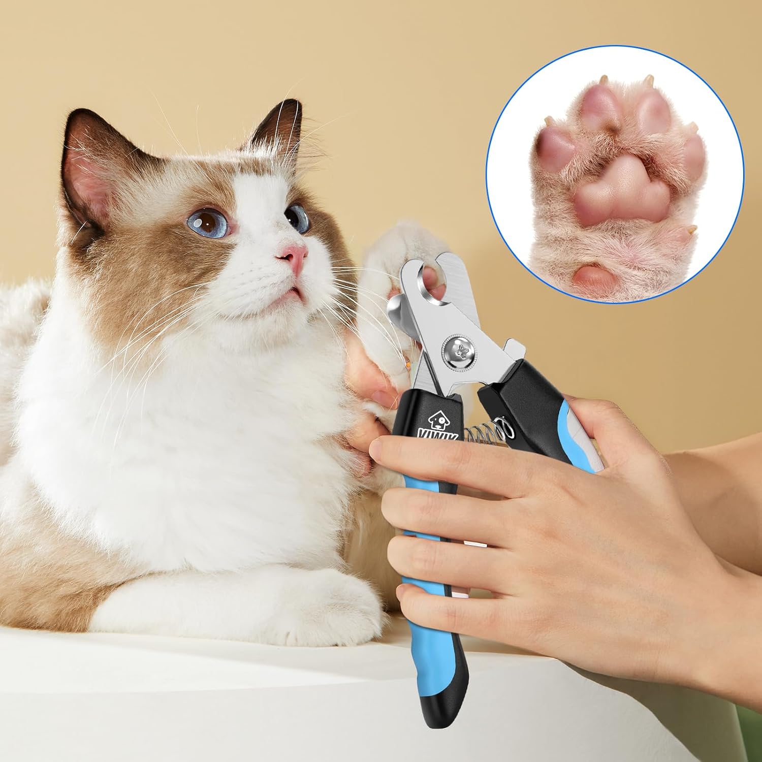 Viwik pet grooming tool with included nail file
