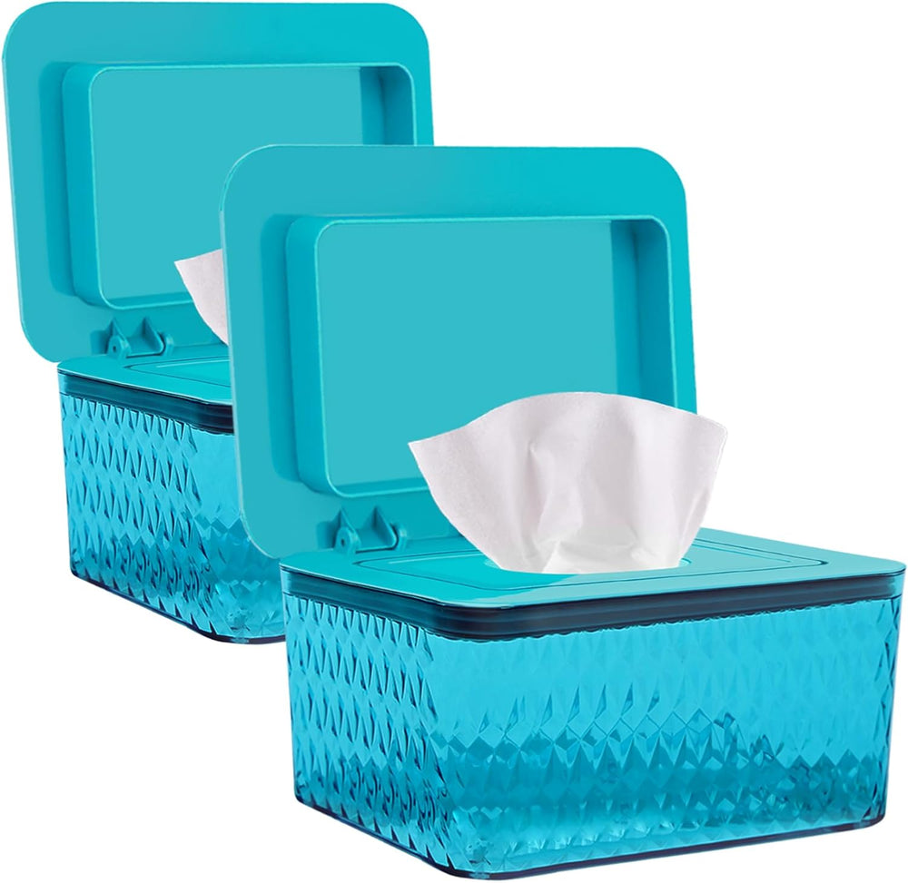 Whiidoom wet baby wipes dispenser 2 pack set front view
