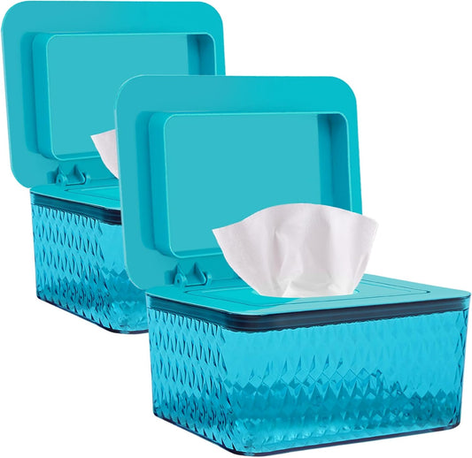 Whiidoom wet baby wipes dispenser 2 pack set front view