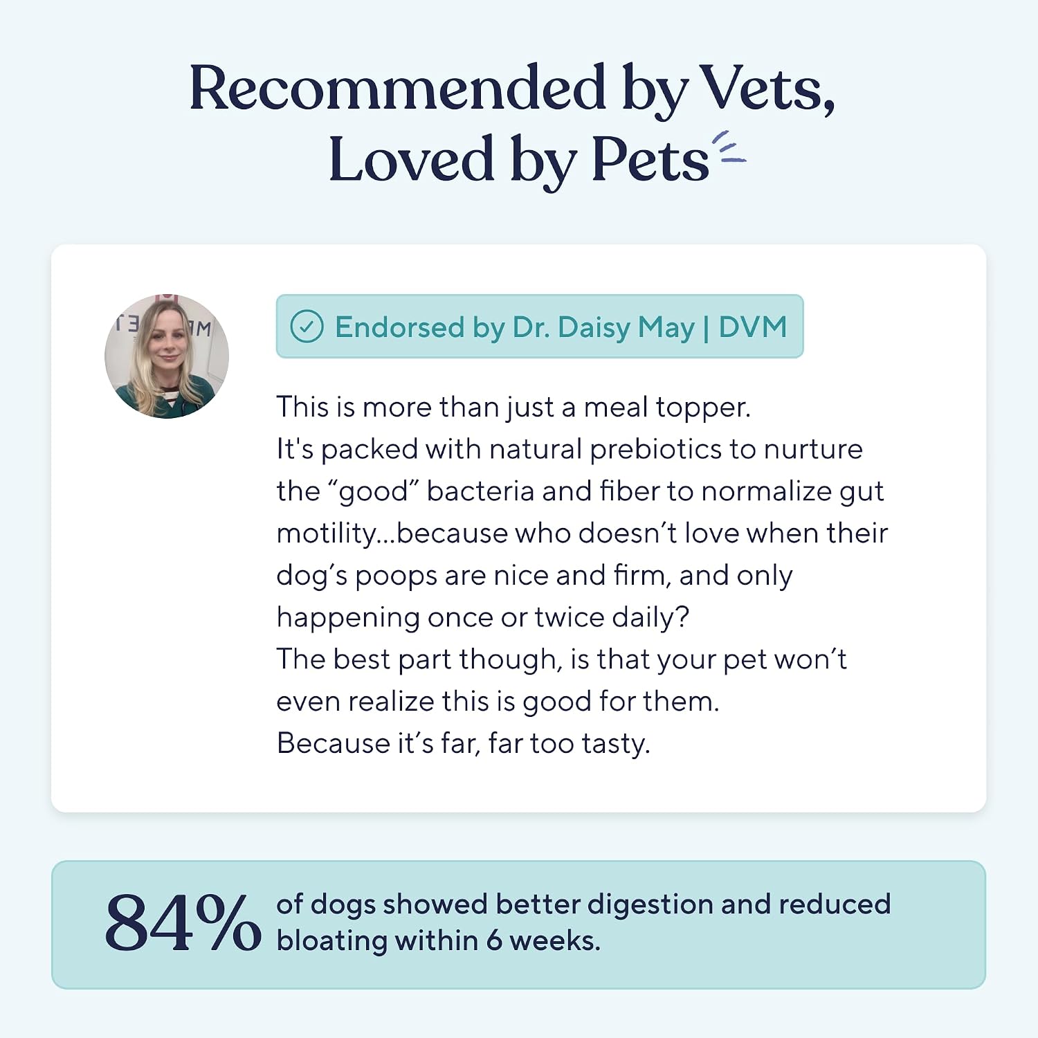 Authentic Pawfy Orahound pet supplement packaging detailing daily serving directions.