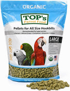 TOP's Parrot Pellets 4 lb, USDA Organic Certified, Non-GMO Bird Food for Hookbills - Image 9