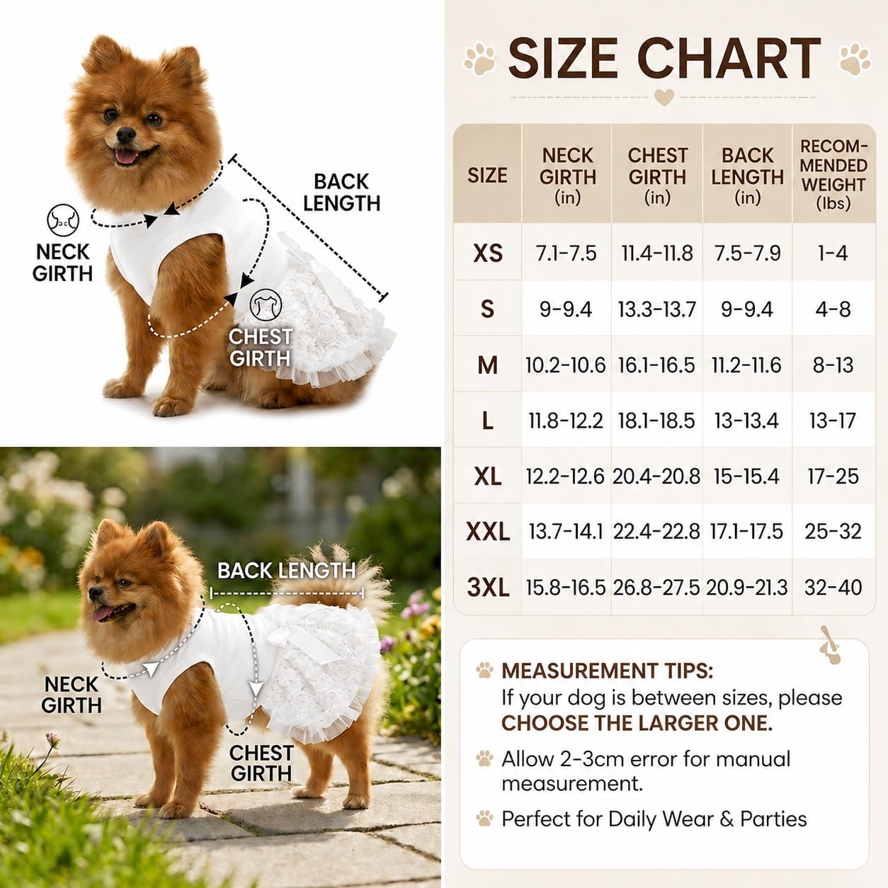 High-quality imported USA pet apparel showing the breathable cotton bodice mesh.