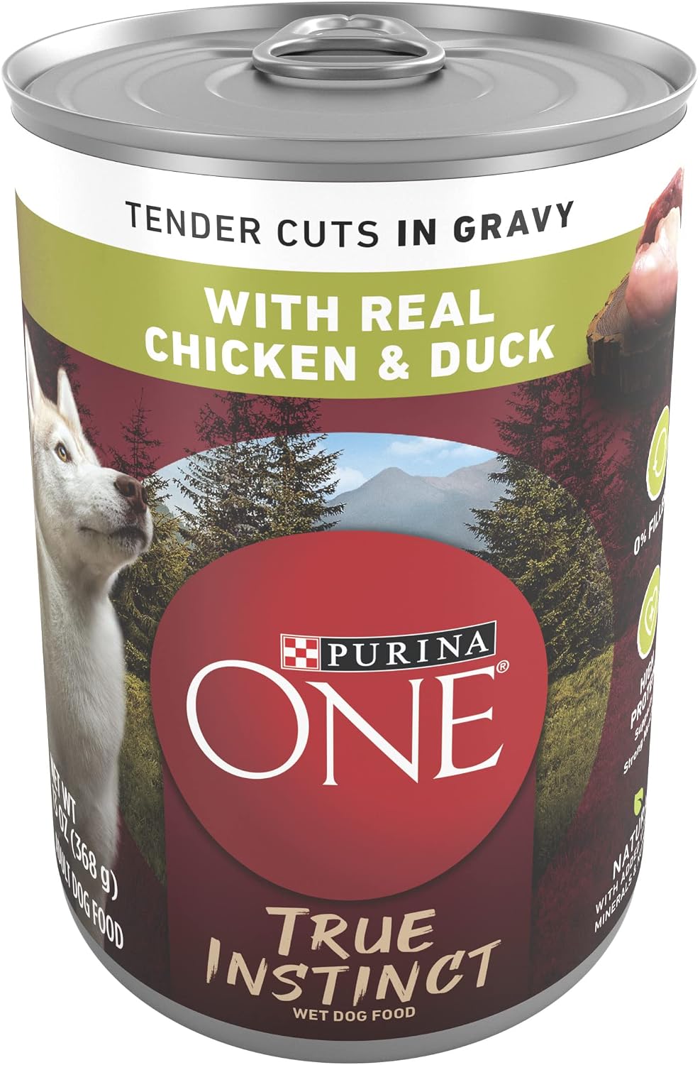 Purina ONE Classic Ground Chicken and Brown Rice Entree Adult Wet Dog Food - (Pack of 12) 13 oz. Cans - Image 15