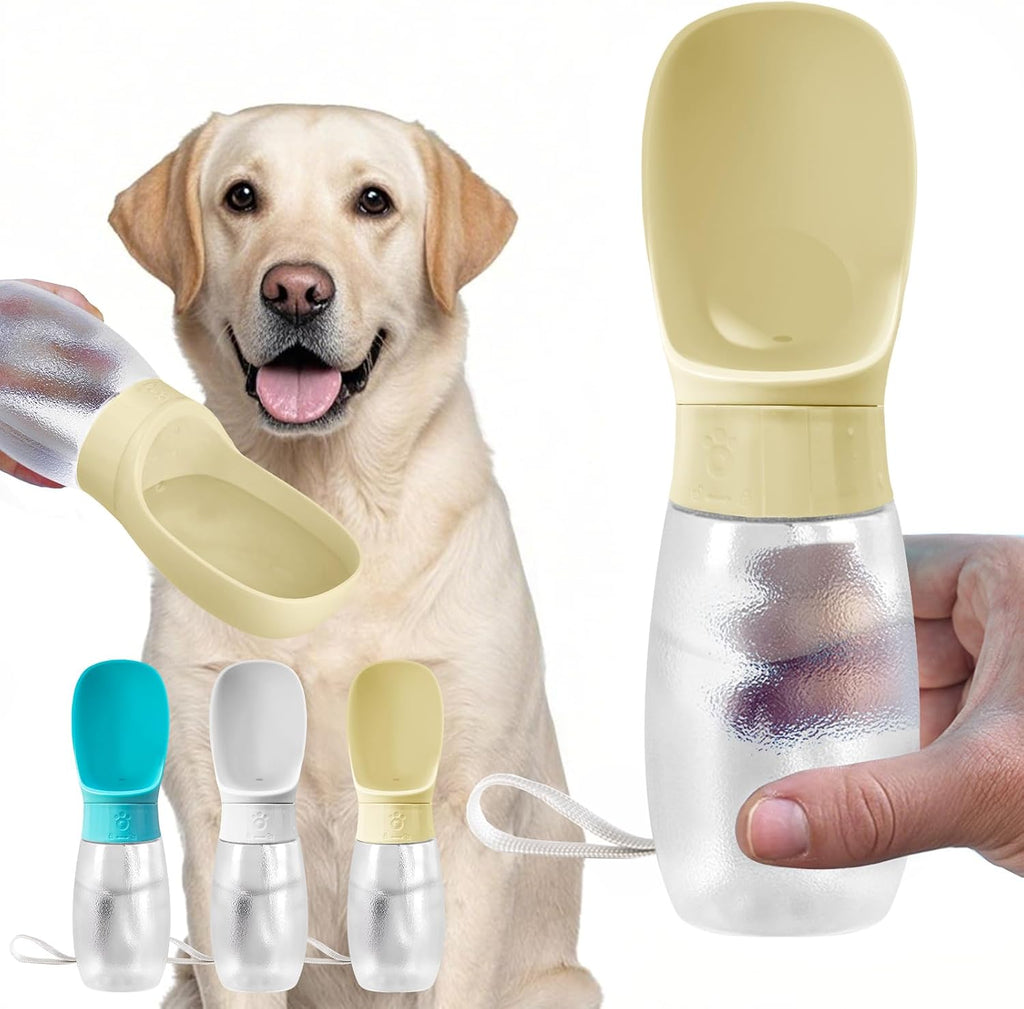 Kalimdor Dog Water Bottle,Leak Proof Portable Puppy Water Dispenser with Drinking Feeder, Dog Walking Accessories for Pets Outdoor Walking, Hiking, Travel, Food Grade Plastic - Image 9