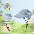 Adjustable chin strap detail on Symphonyw pet visor