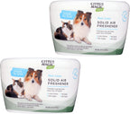Citrus Magic pet safe home odor eliminator air purifier side angle view of packaging.