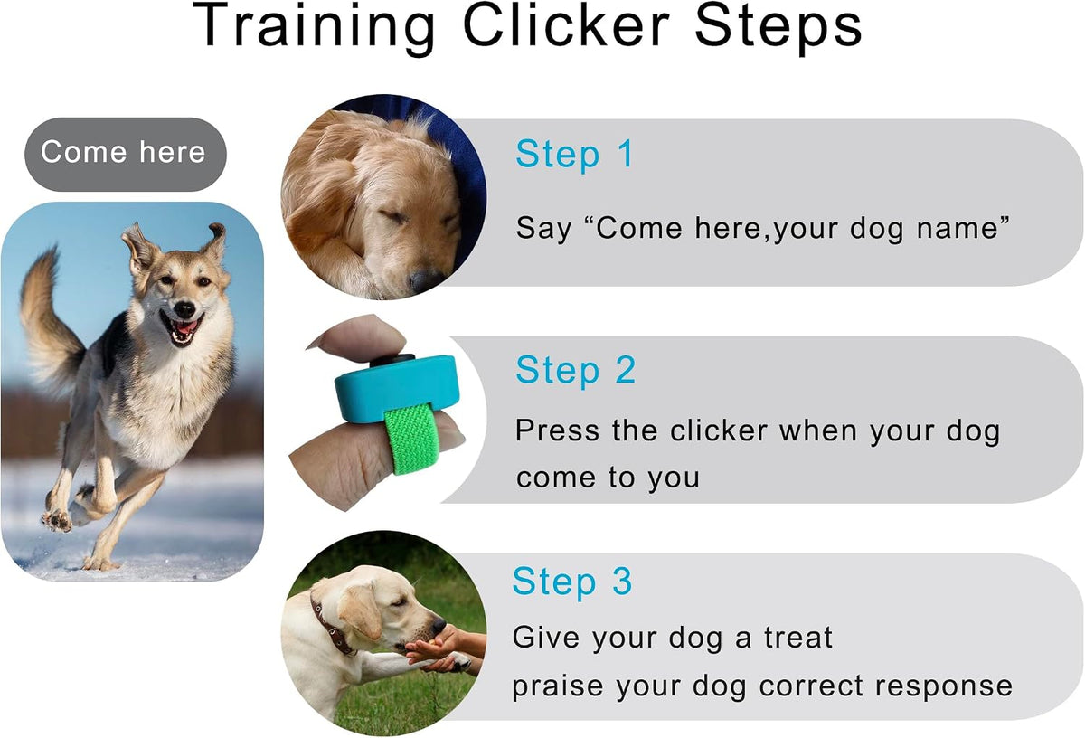 OYEFLY HoAoOo mechanical pet clicker side profile illustrating the battery free construction