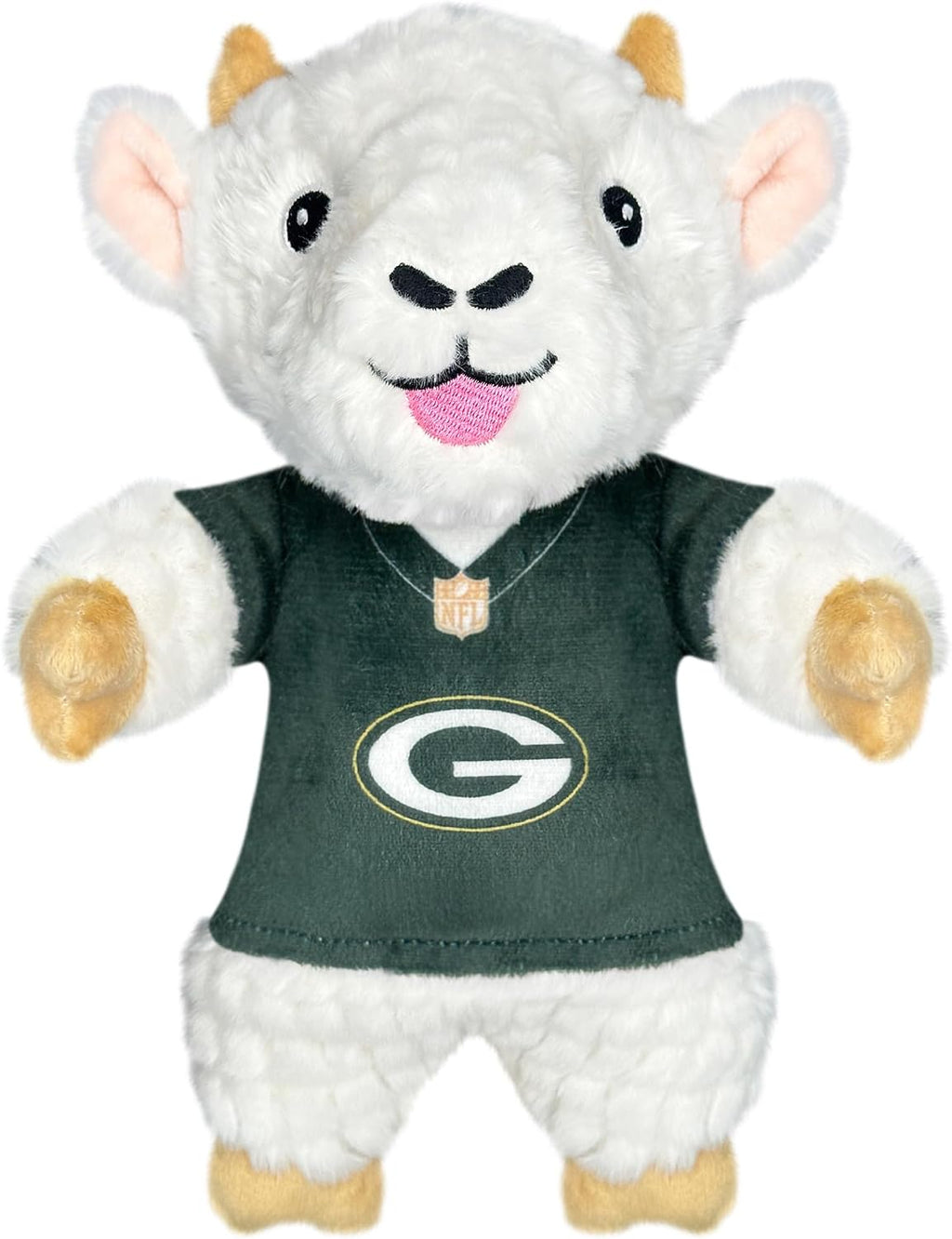 Pets First NFL Detroit Lions Goat Plush Toy for Dogs and Cats with Squeaker, Wearing a Team Jersey! Fun & Sporty Goat Shaped Dog Chew Toy, Interactive Pet Toy - Image 12