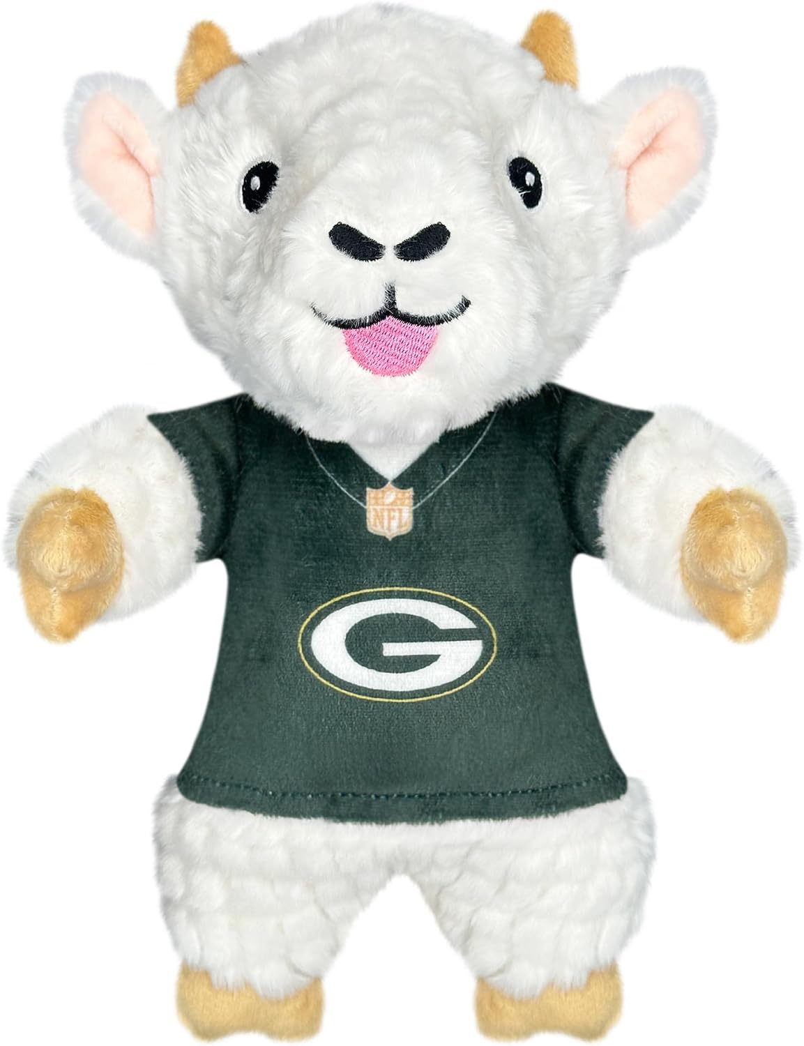 Pets First NFL Detroit Lions Goat Plush Toy for Dogs and Cats with Squeaker, Wearing a Team Jersey! Fun & Sporty Goat Shaped Dog Chew Toy, Interactive Pet Toy - Image 12