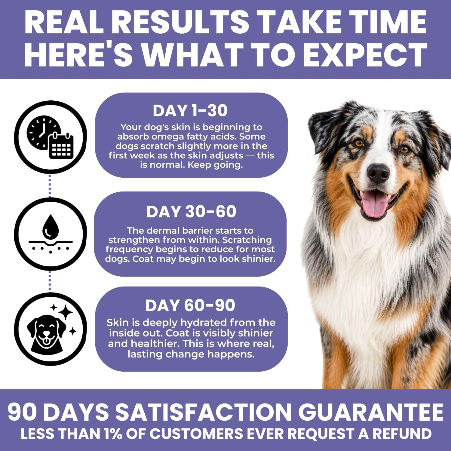 Tratez allergy relief soft chews for all dog breeds