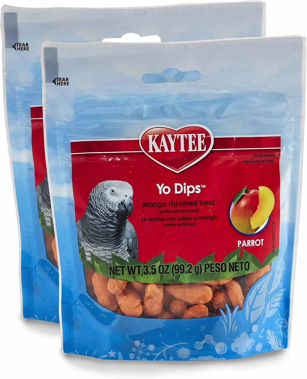 Kaytee Yo Dips Mango Flavored Yogurt Bird Treats, 3.5 Oz - Image 4