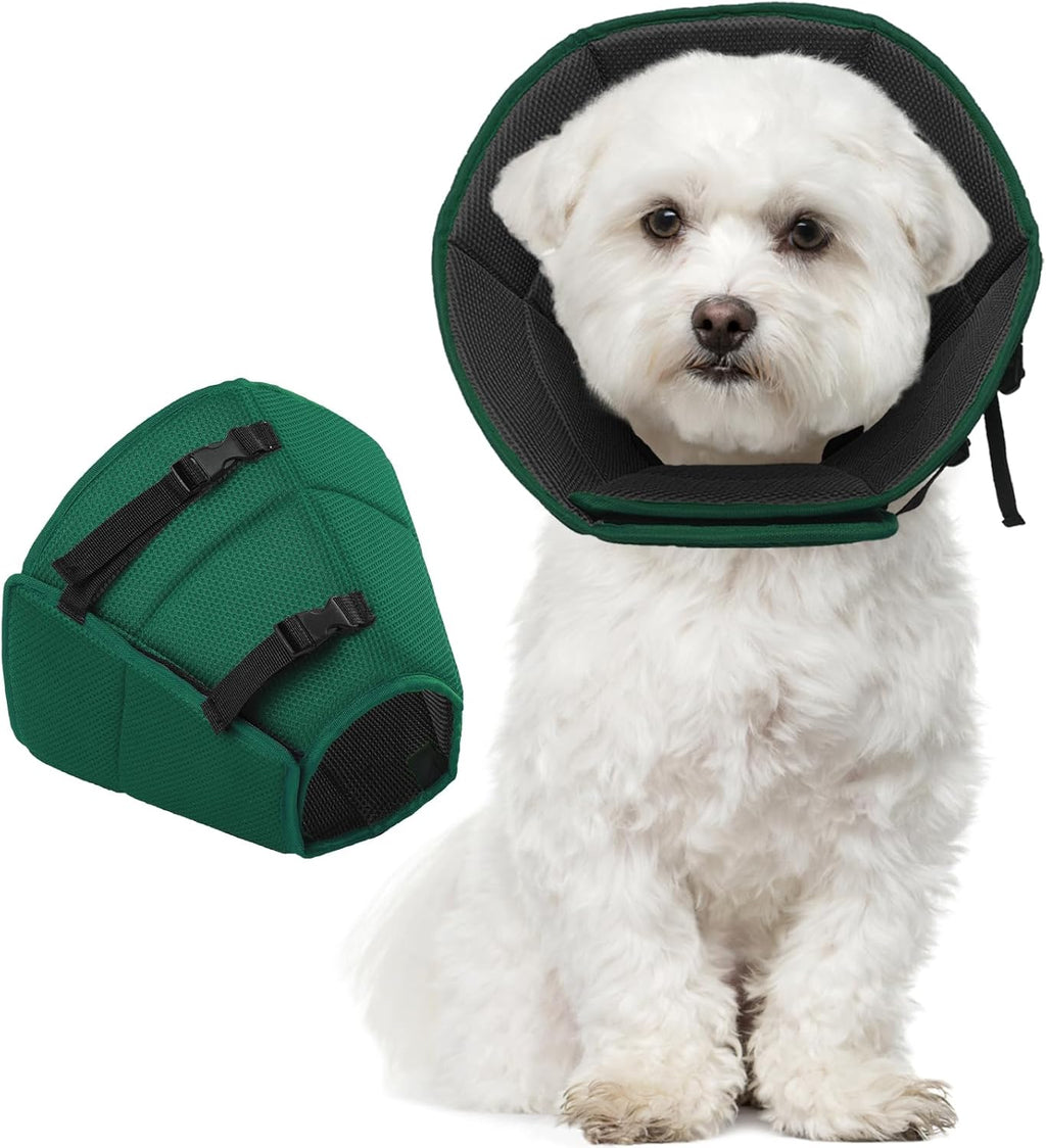 Dog Cone Collar After Surgery for Medium Dogs, Adjustable Soft Recovery Cone for Dogs to Stop Licking Biting, Comfortable Pet Elizabethan Alternative for Wound Healing - Image 11