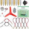 Sntieecr fruit battery science experiment kit front view showing the complete educational box