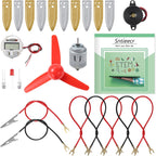 Sntieecr fruit battery science experiment kit front view showing the complete educational box