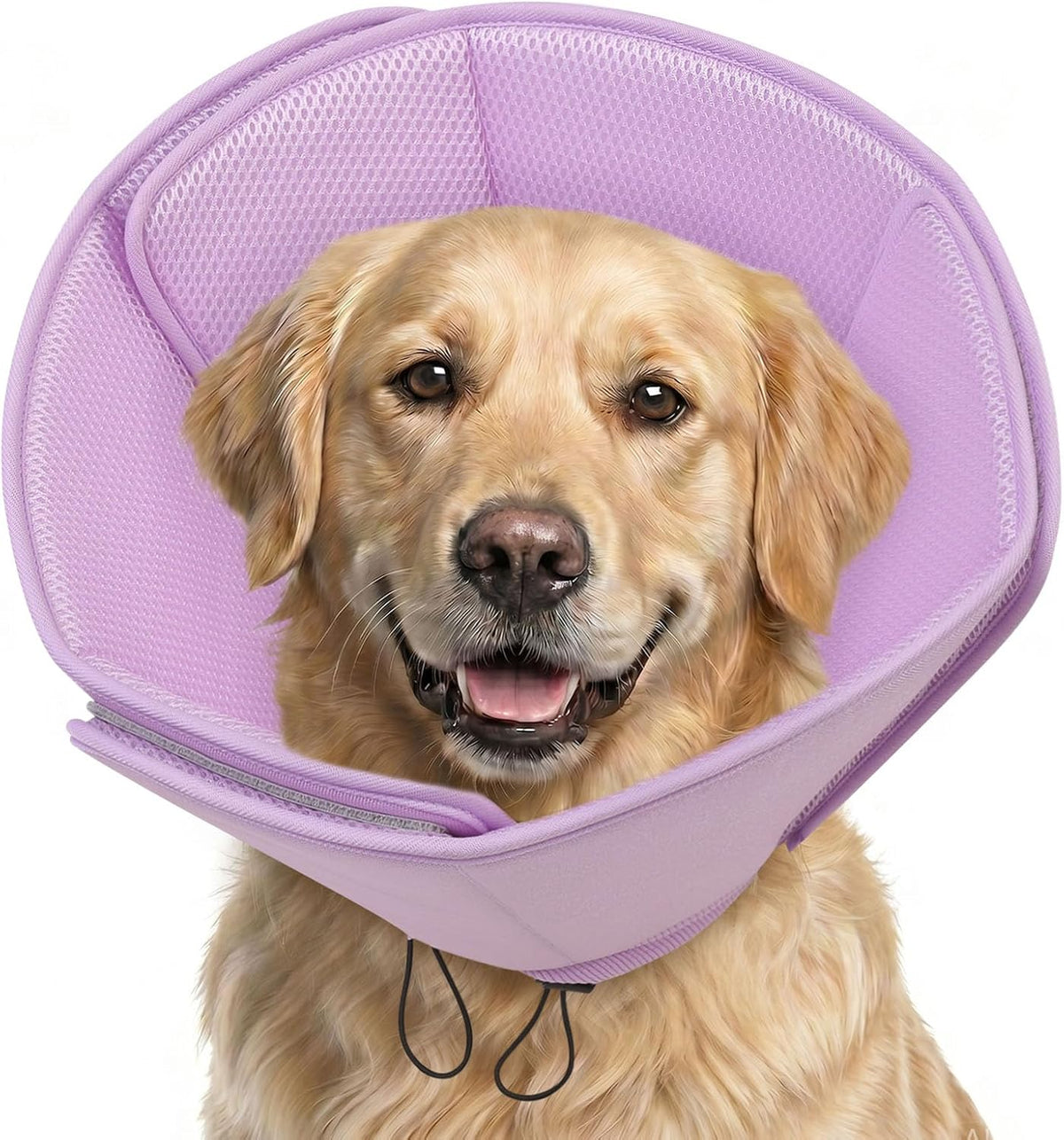 AOFITEE Soft Dog Cone, Adjustable Cones for Dogs After Surgery, Comfy Dog Cone Collar Alternative to Stop Licking, Elizabethan Recovery Collar for Large Dogs(Blue,Large) - Image 12