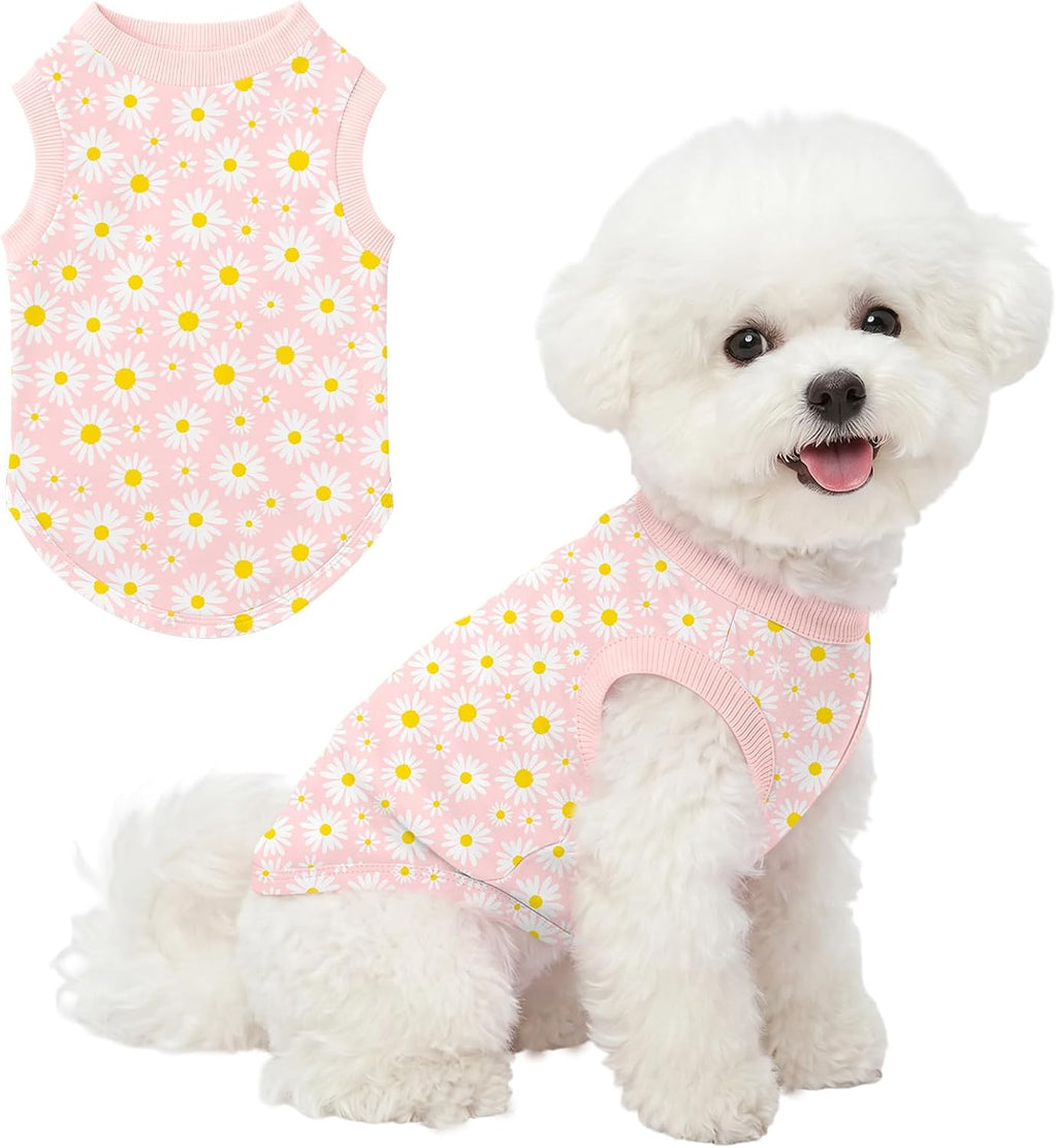 American Flag Dog Shirts for Small Dog 4th of July Cute Small Dog T-Shirt Soft Puppy Clothes Sleeveless Shirt Independence Day Celebrations Boy Girl Pet Outfits M - Image 11