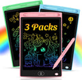 Frelswon 3 pack LCD writing tablet front view for kids