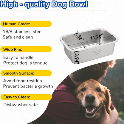 PEDAY large dog water dispenser side profile showing bottle holder attachment