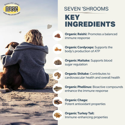 Authentic USA imported dog wellness powder product packaging overview