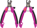 Detailed view of slide-lock safety feature for storage