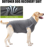 Dotoner medical dog suit body length measurement guide for correct sizing