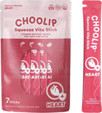 Choolip Squeeze Vita Stick Lickable Cat and Dog Treats, 7-Count Kidney Support, Tuna and Pollack with Pumpkin, Blueberry and Omega-3, Grain-Free, Vet-Formulated - Image 13