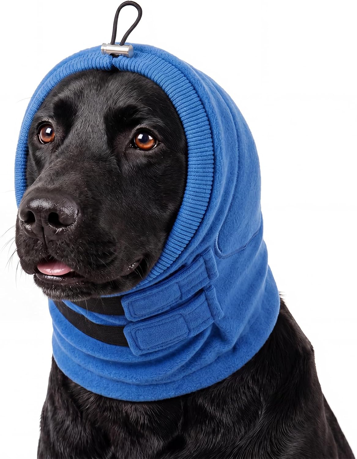 Kuoser anti anxiety dog muffler wrap in premium grey color.