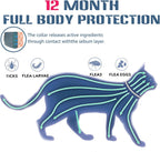 Two pack ShengKou flea and tick cat collars