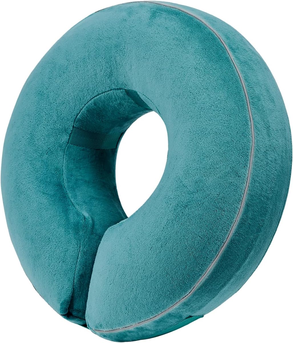Inflatable Reflective Dog Cone Collar Alternative After Surgery,Doggie Recovery Dount Neck Ecollar,Adjustable Soft Dog Cone Collar for Large Dogs (Light Blue, XXL) - Image 9
