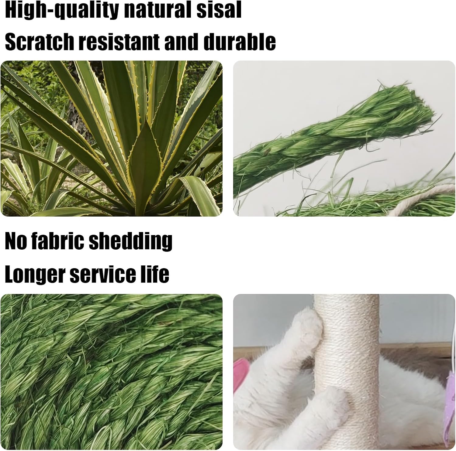 DIY cat scratching post wrapped with XRzitky rope