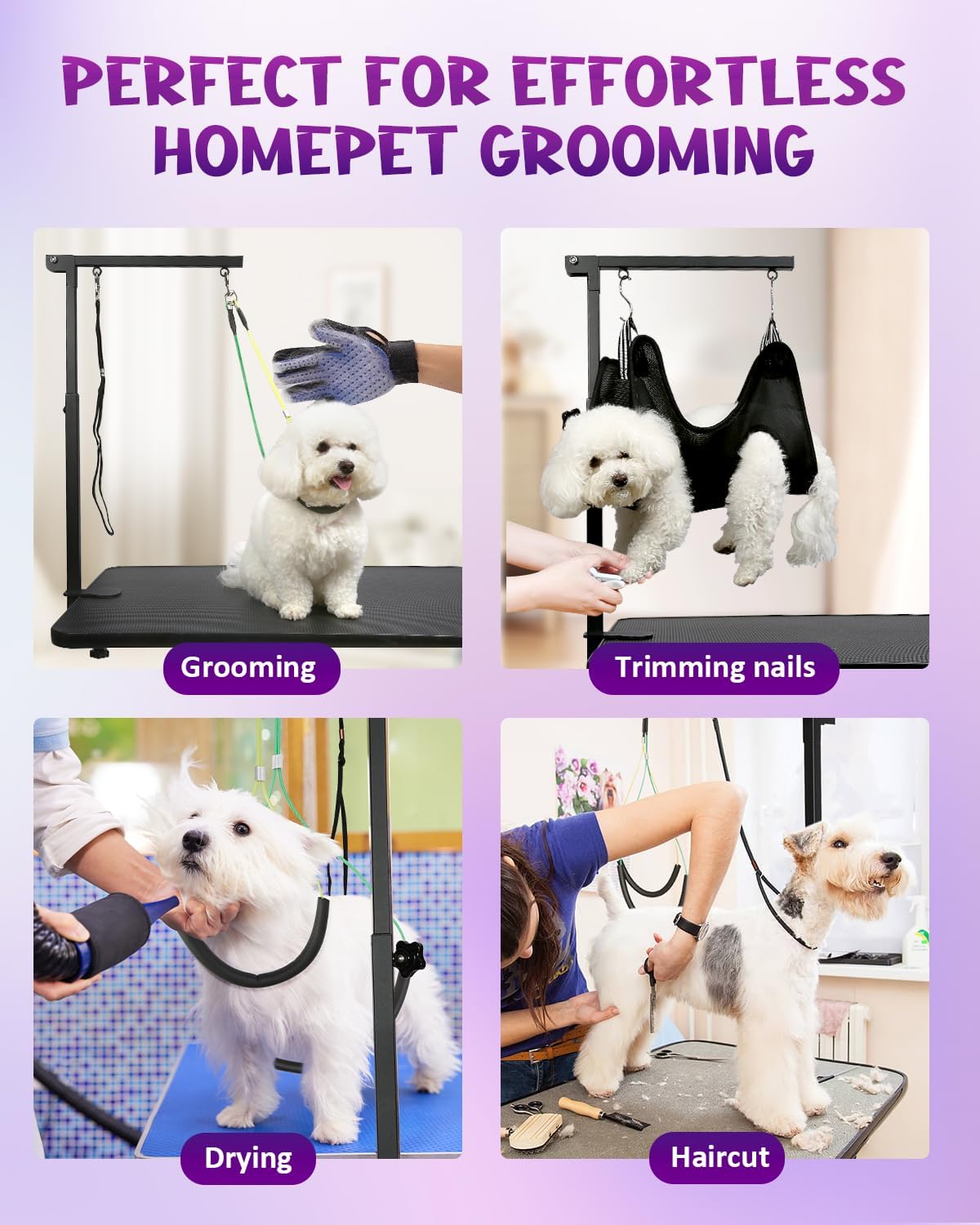 Breeze Touch dog grooming restraint loop noose detail