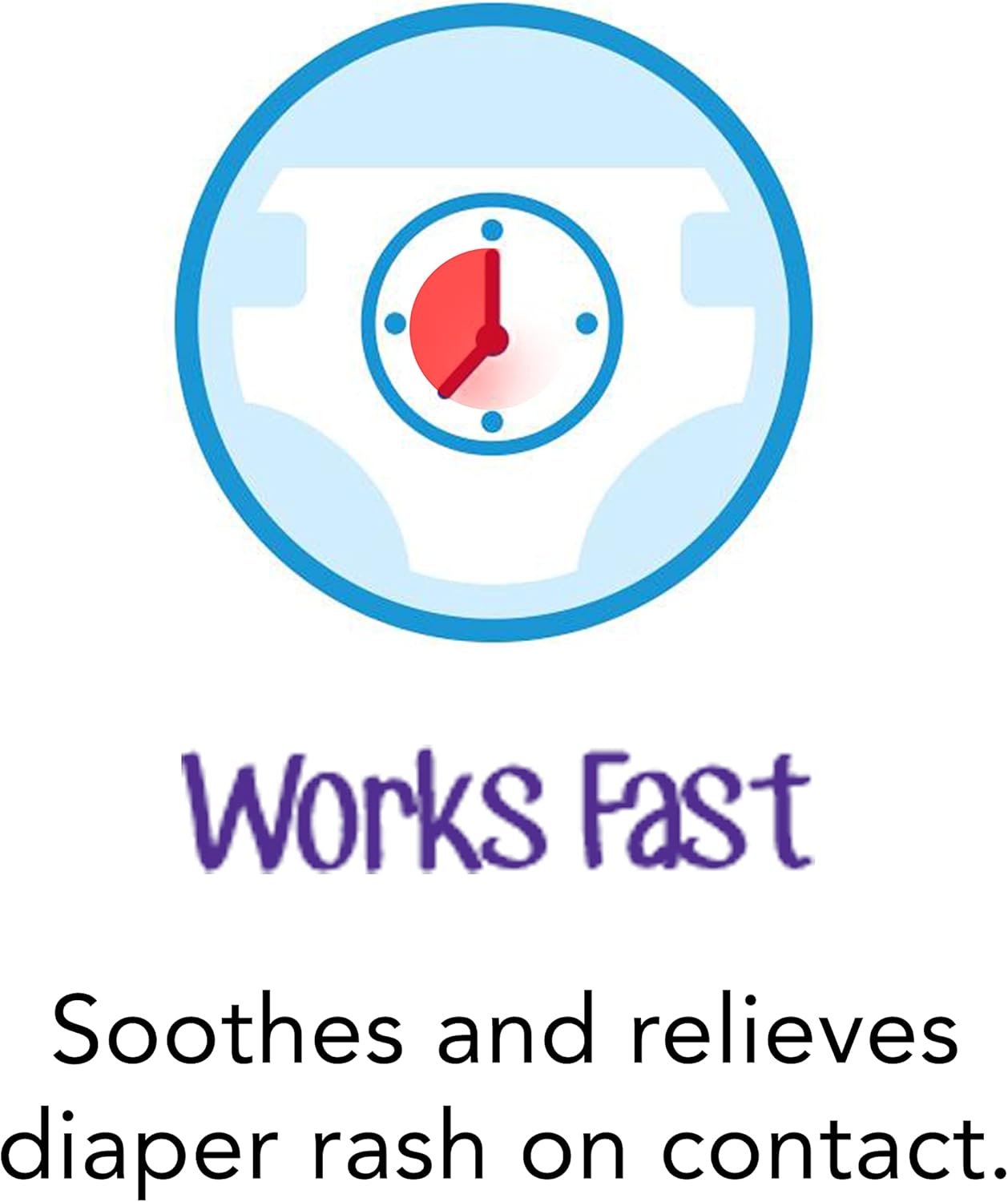 Pediatrician recommended infant skincare paste for healing severe diaper chafing.