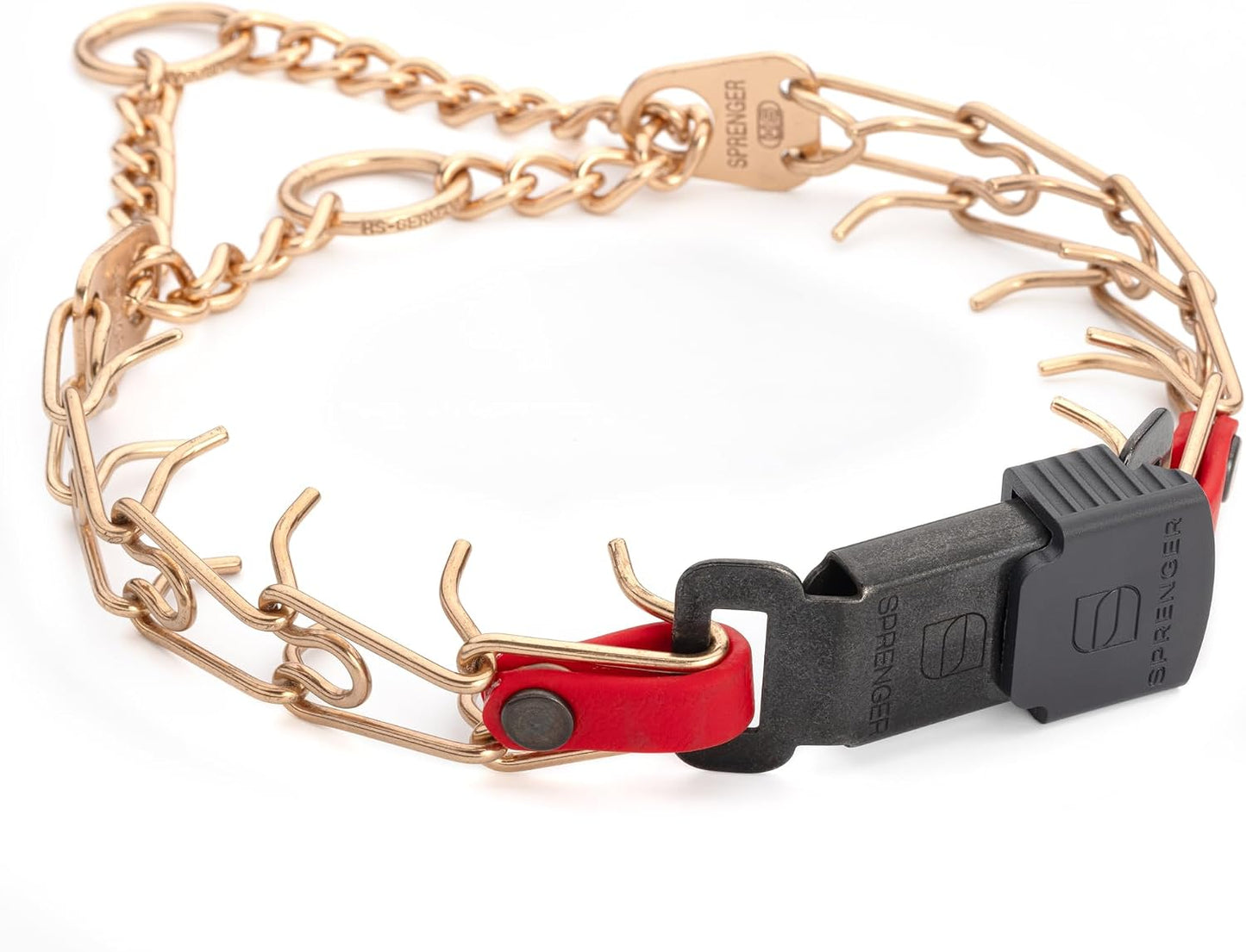 Authentic Herm Sprenger Curogan training collar packaged and imported for premium pet care.