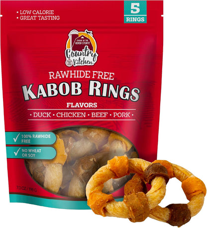 Country Kitchen Rawhide Free Beef Twists Dog Chews, Made with Real Beef, Highly Digestible, Gluten Free, 3 Count - Image 13