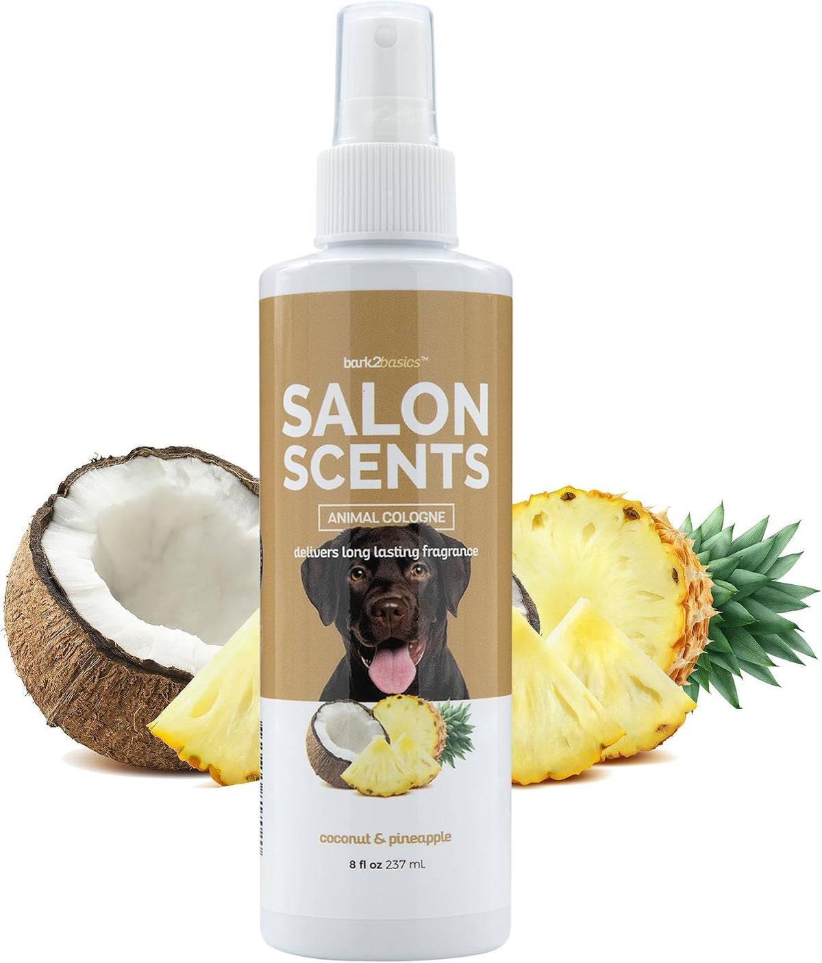 Bark2Basics Salon Scents Pet Grooming Cologne Spray - 8 oz, Natural Professional Groomer Grade Perfume Deodorant for Dogs and Cats, Long Lasting, Deodorizing (Blueberry Pie) - Image 10