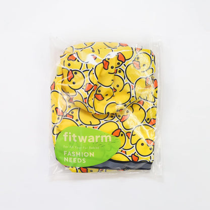 Fitwarm waterproof puppy raincoat yellow medium size detailed view